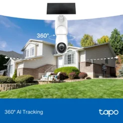 TP-Link Tapo C660 Solcellsdriven 4K övervakningskamera