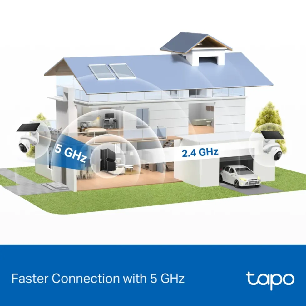 TP-Link Tapo C660 Solcellsdriven 4K övervakningskamera