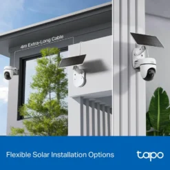 TP-Link Tapo C610 Solcellsdriven Pan/Tilt övervakningskamera