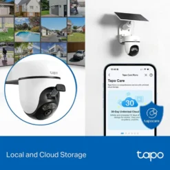 TP-Link Tapo C610 Solcellsdriven Pan/Tilt övervakningskamera