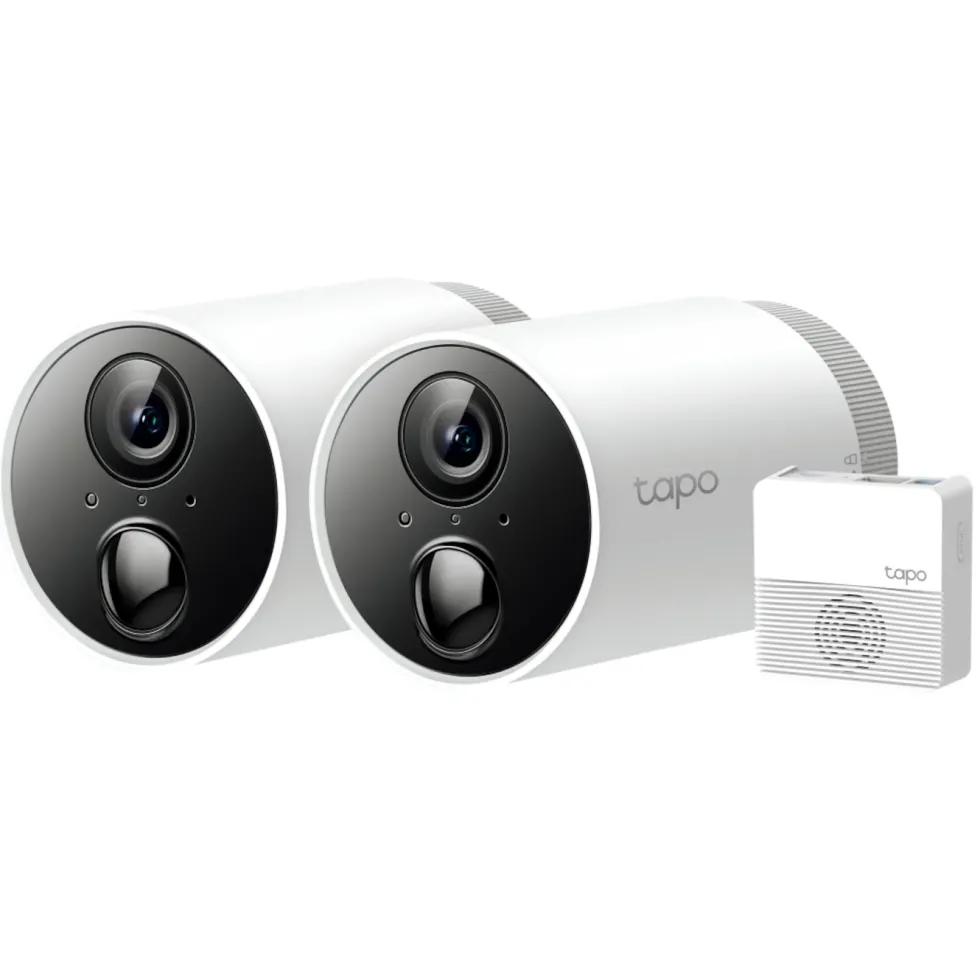 TP-Link Tapo C400S2 Trådlös övervakningskamera 2-pack