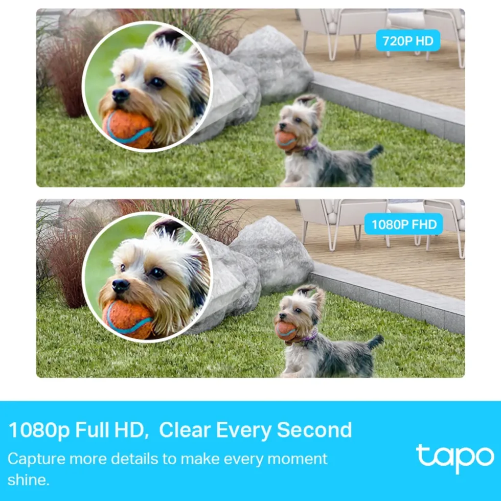 TP-Link Tapo C400S2 Trådlös övervakningskamera 2-pack