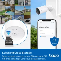 TP-Link Tapo C410 Trådlös övervakningskamera 4-pack