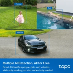 TP-Link Tapo C460 Övervakningskamera med batteri