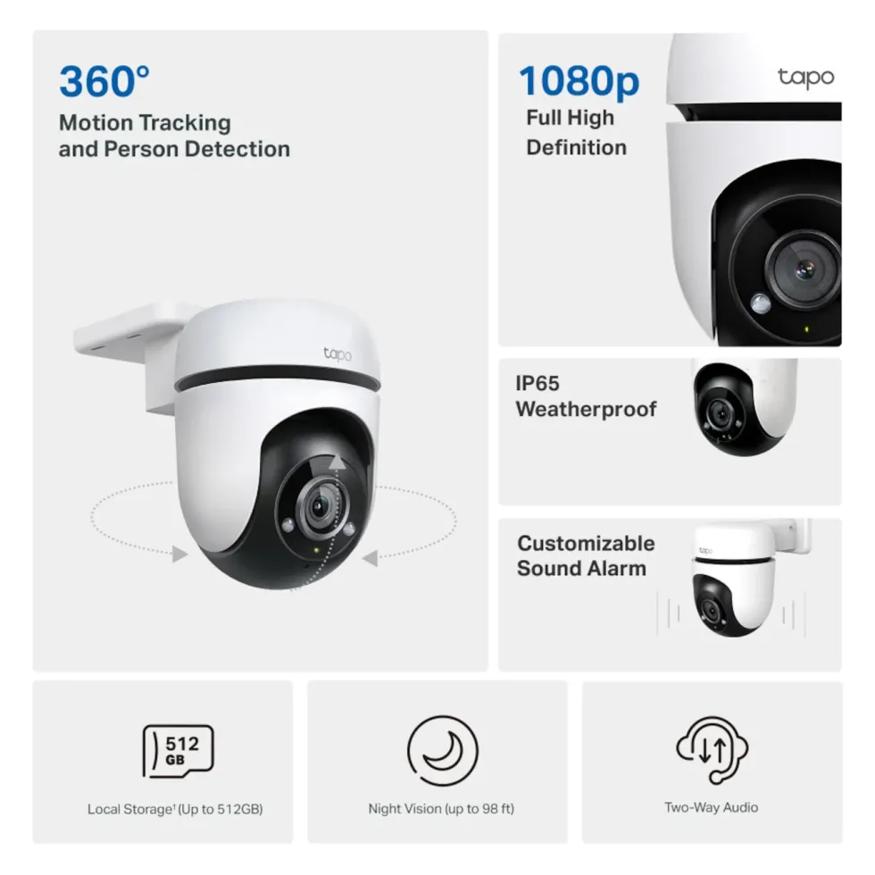 TP-Link Tapo C500 Övervakningskamera