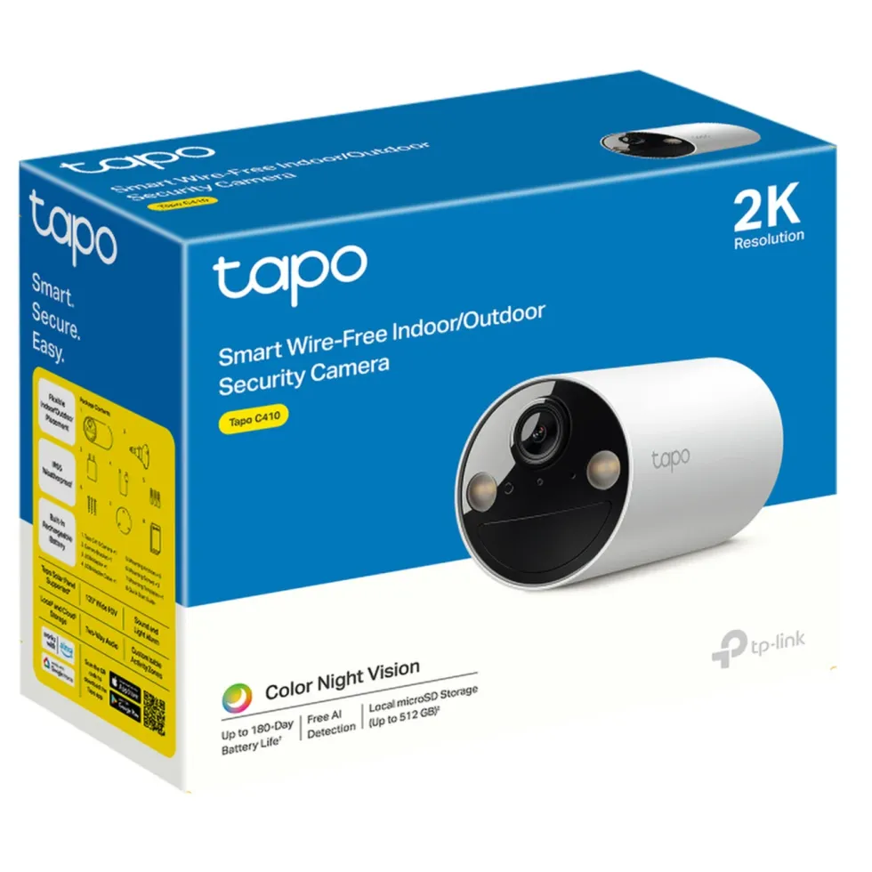 TP-Link Tapo C410 Övervakningskamera med batteri