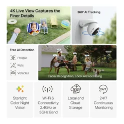 TP-Link Tapo C560WS Trådlös övervakningskamera