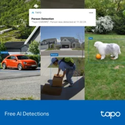 TP-Link Tapo C560WS Trådlös övervakningskamera
