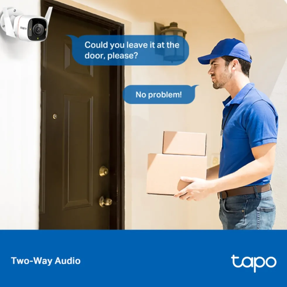 TP-Link Tapo C320WS Övervakningskamera