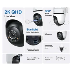 TP-Link Tapo C520WS Övervakningskamera