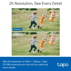 TP-Link Tapo C510W Övervakningskamera