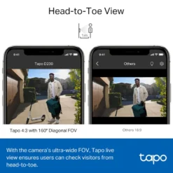 TP-Link Tapo D230S1 Smart Dörrklocka
