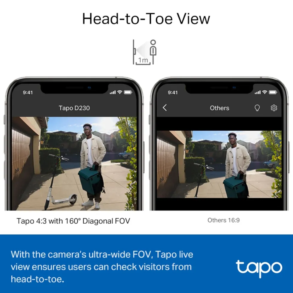 TP-Link Tapo D230S1 Smart Dörrklocka