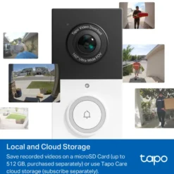 TP-Link Tapo D210 Videodörrklocka