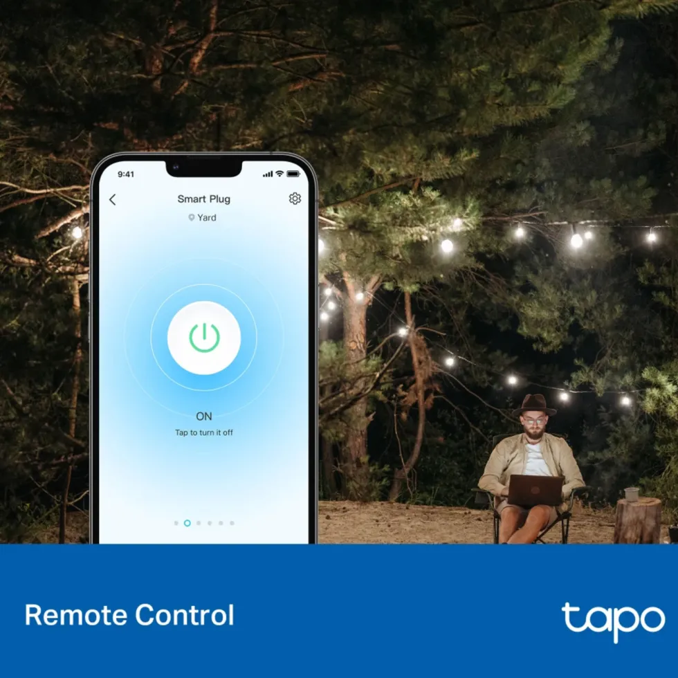 TP-Link Tapo P410M smart fjärrströmbrytare med energimätning 3680 W