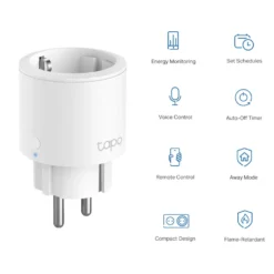TP-Link Tapo P115 Smart Wifi-fjärrströmbrytare med energimätning 4-pack