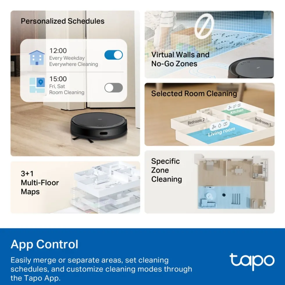 TP-Link Tapo RV20 Max Robotdammsugare