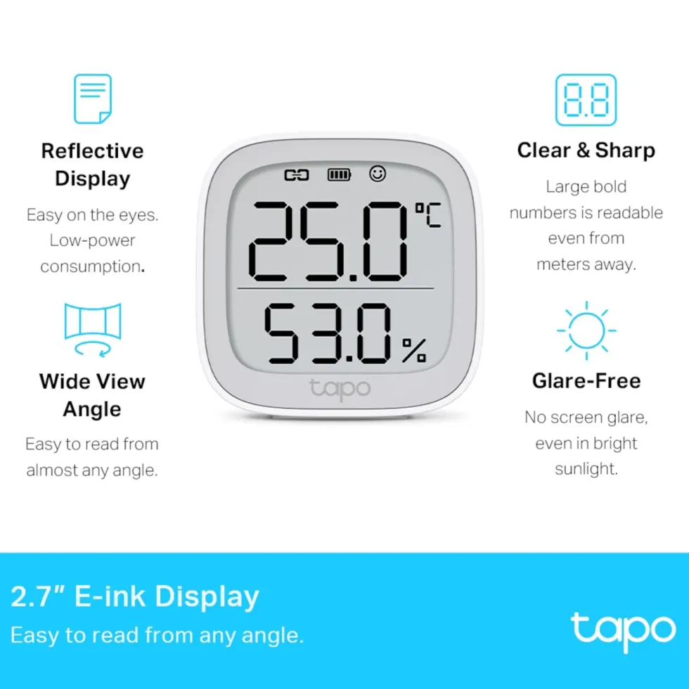 TP-Link Tapo T315 Smart Termometer och hygrometer