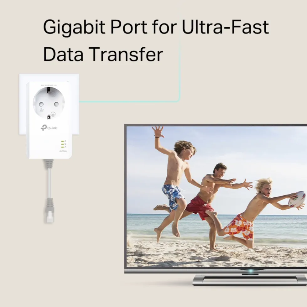 TP-Link TL-PA7017P KIT Homeplug 1 Gb/s 2-pack