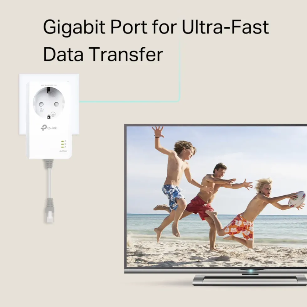 TP-Link TL-PA7017P KIT Homeplug 1 Gb/s 2-pack
