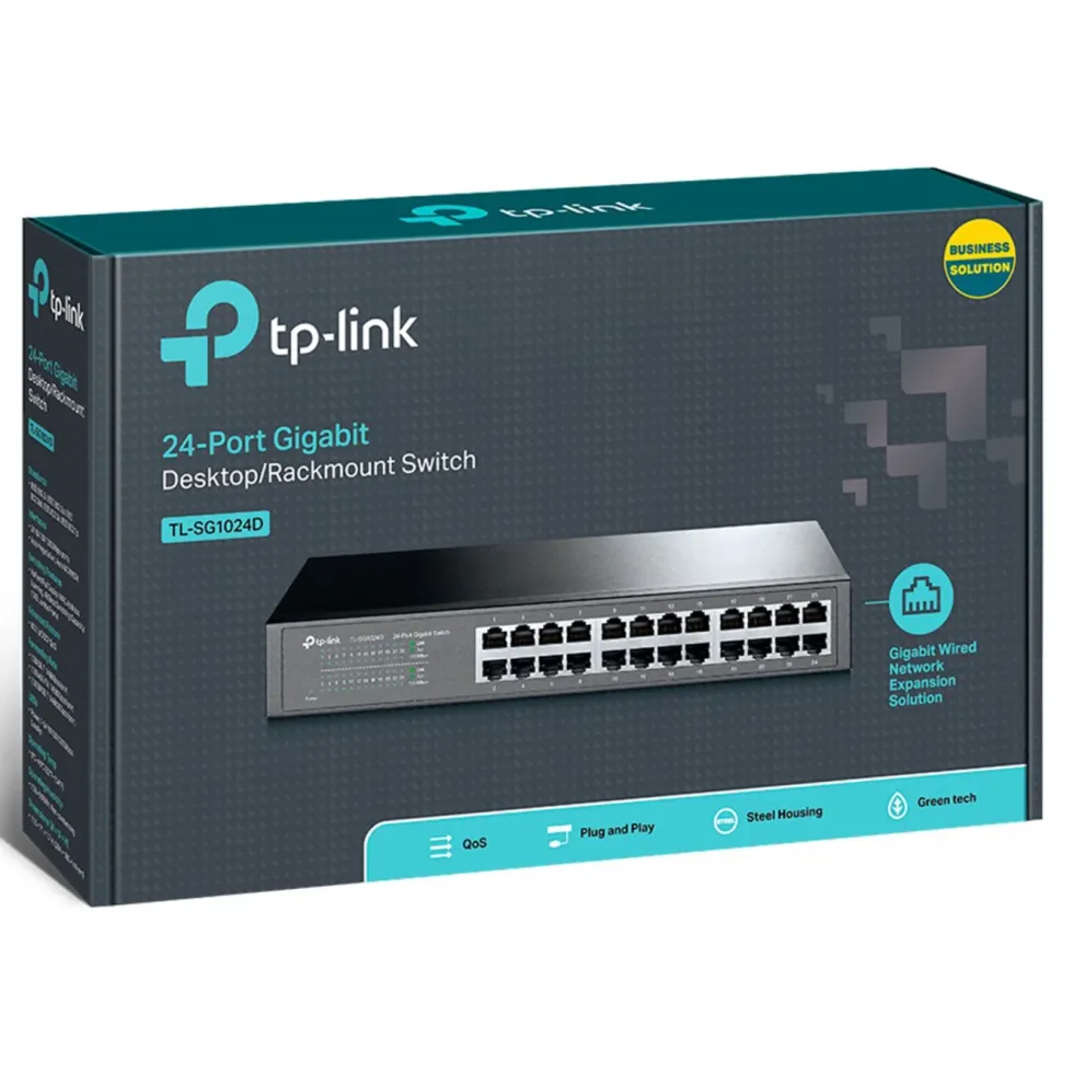 TP-Link TL-SG1024D 24-Port Gigabit Switch