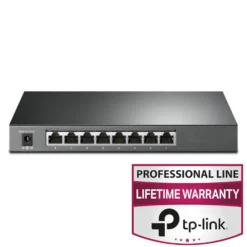 TP-Link TL-SG2008P Managerbar gigabitswitch 8 portar med 4 portar PoE+
