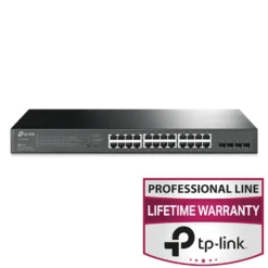 TP-Link TL- SG2428P Managerbar gigabitswitch 28 portar med 24 portar PoE+