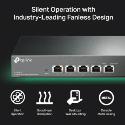 TP-Link TL-SX105 Gigabitswitch 5 portar 10 Gb/s