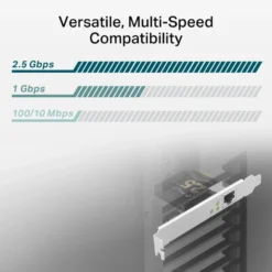 TP-Link TX201 PCI-Express Nätverkskort 2,5 Gb/s