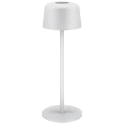Trådlös LED-bordslampa 25 cm Vit