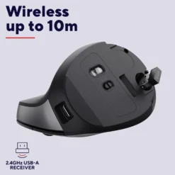 Trust Bayo II Ergonomisk trådlös mus