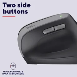 Trust Bayo II Ergonomisk trådlös mus