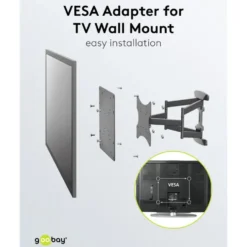 TV-väggfästeadapter Vesa-omvandlare