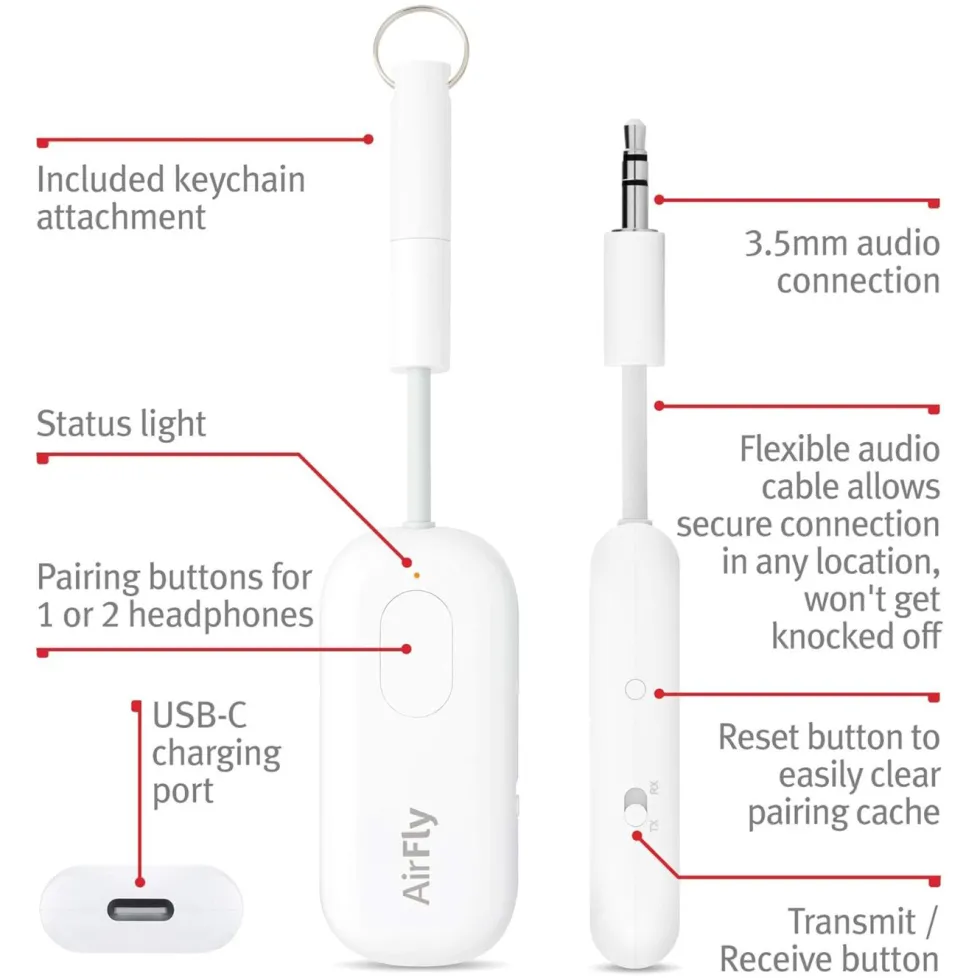 Twelve South AirFly Pro Bluetooth-sändare och -mottagare