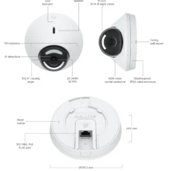 Ubiquiti G5 Dome – PoE-övervakningskamera
