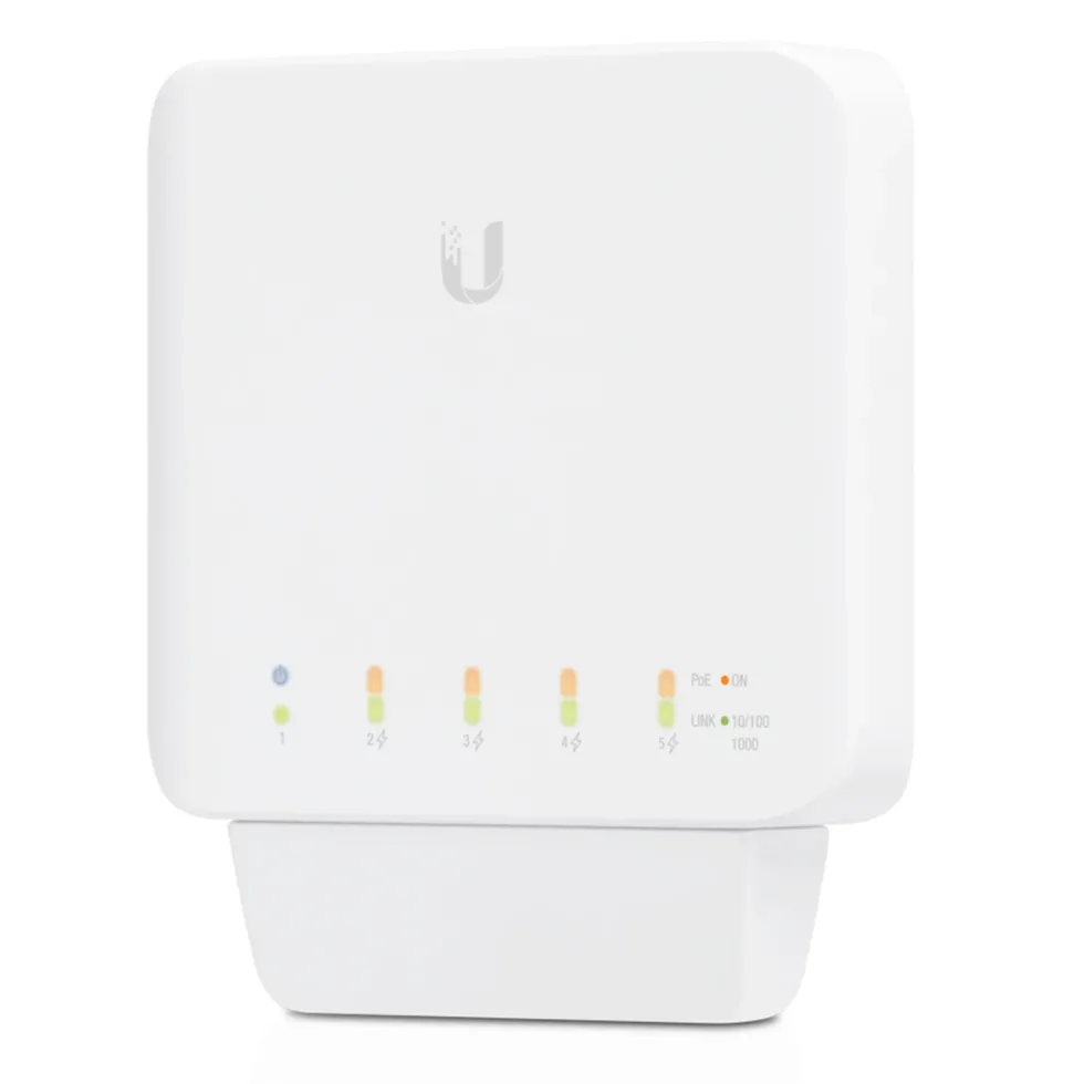 Ubiquiti Unifi USW Flex PoE-gigabitswitch 5 portar