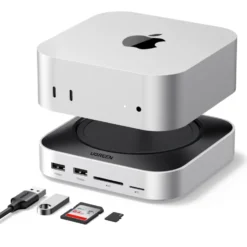 Ugreen Mac mini 11-i-1-dockningsstation med SSD-plats