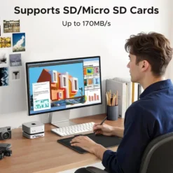 Ugreen Mac mini 11-i-1-dockningsstation med SSD-plats
