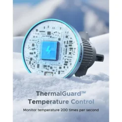 Ugreen MagFlow 25 W magnetisk trådlös billaddare