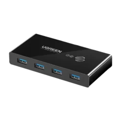Ugreen USB 3.0-switch med 4 portar för två datorer
