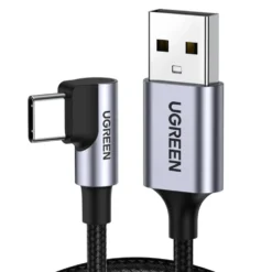 Ugreen Vinklad USB-C till USB-A-kabel 2 m