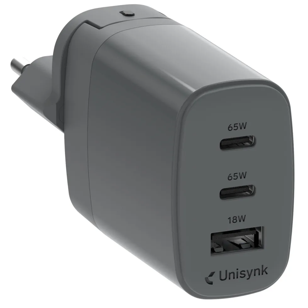 Unisynk 3-portars rese-multiladdare 65W