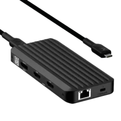 Unisynk 10-portars USB-C-hubb med 140 W pass-through