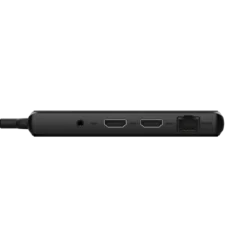 Unisynk USB-C-dockningsstation 9 portar 4K för dubbla skärmar