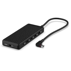 Unisynk USB-C-Hubb 10 portar för dubbla skärmar Windows