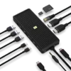 Unisynk USB-C-Hubb 12 portar 8K för dubbla skärmar