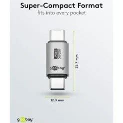 USB-C-adapter rak, USB4, 40 Gbit/s, 240 W