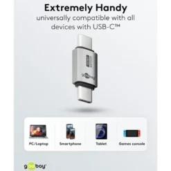 USB-C-adapter rak, USB4, 40 Gbit/s, 240 W
