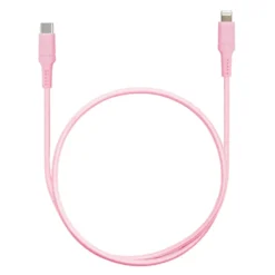 USB-C till Lightning 0.5 m Rosa