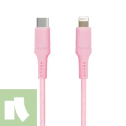 USB-C till Lightning 0.5 m Rosa